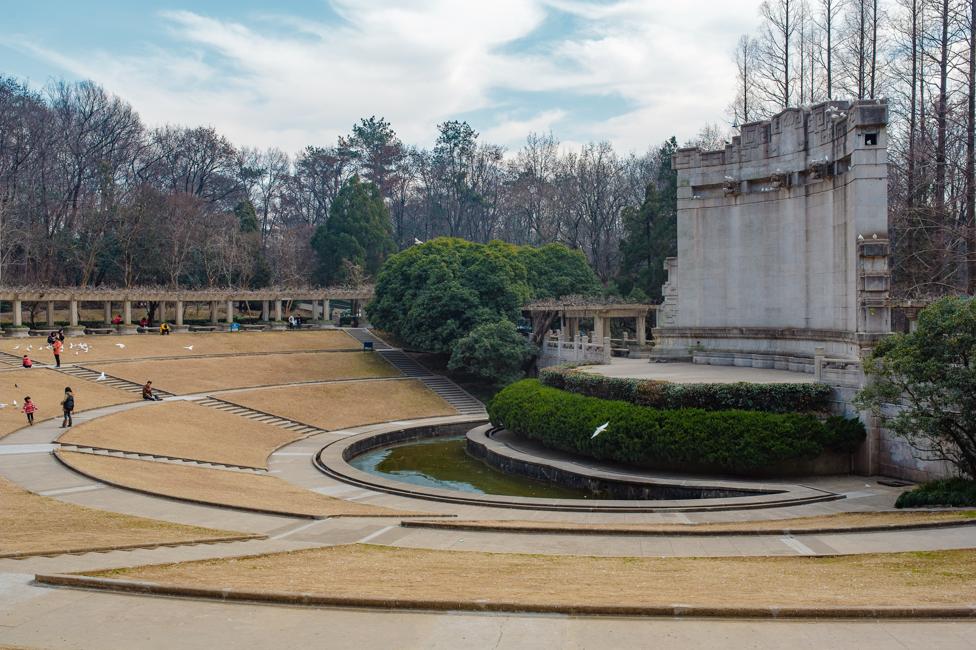 中山陵园风景区 Dr. Sun Yat-sen's Mausoleum - 中国江苏南京景点