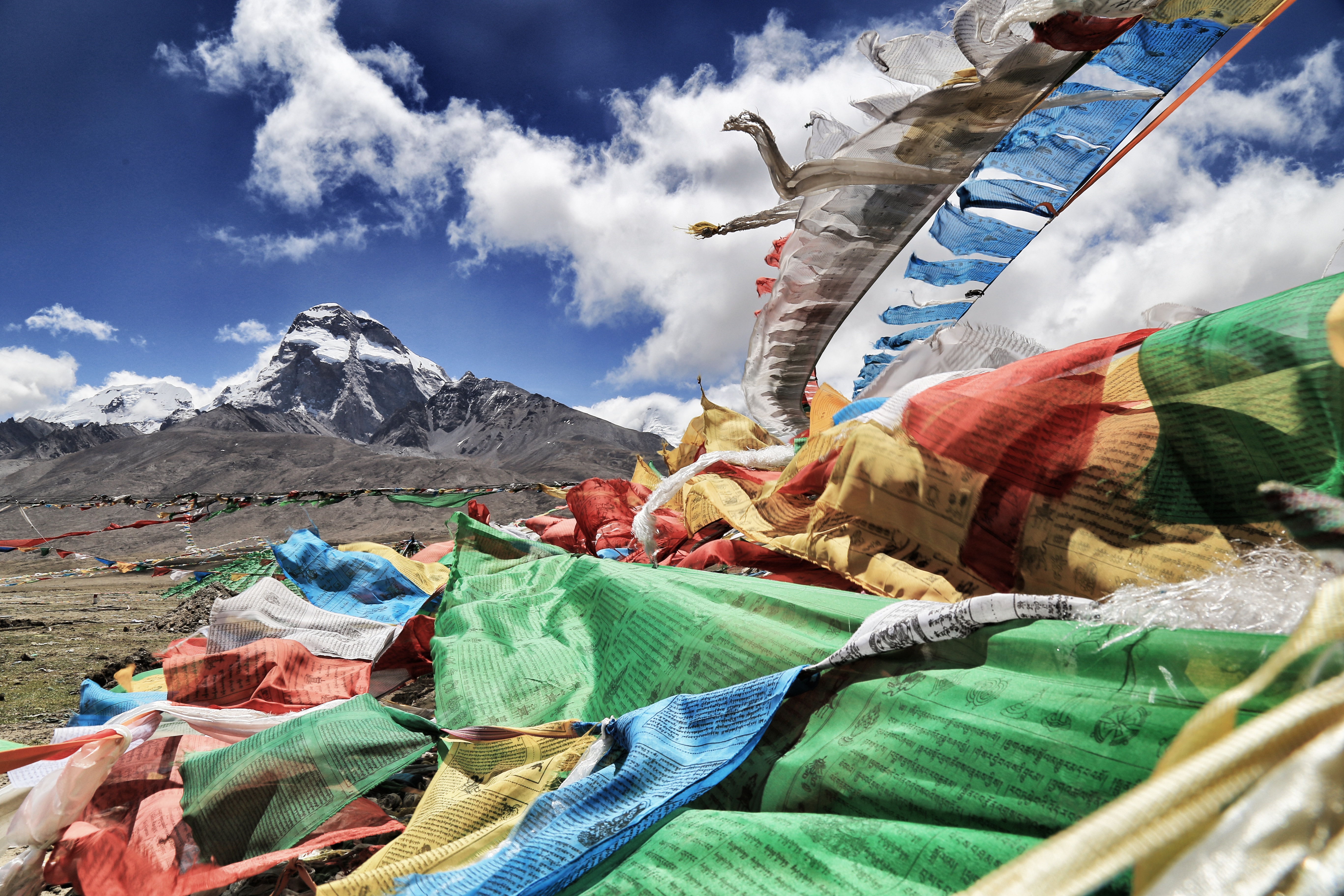 卓木拉日雪山 - 中国西藏日喀则