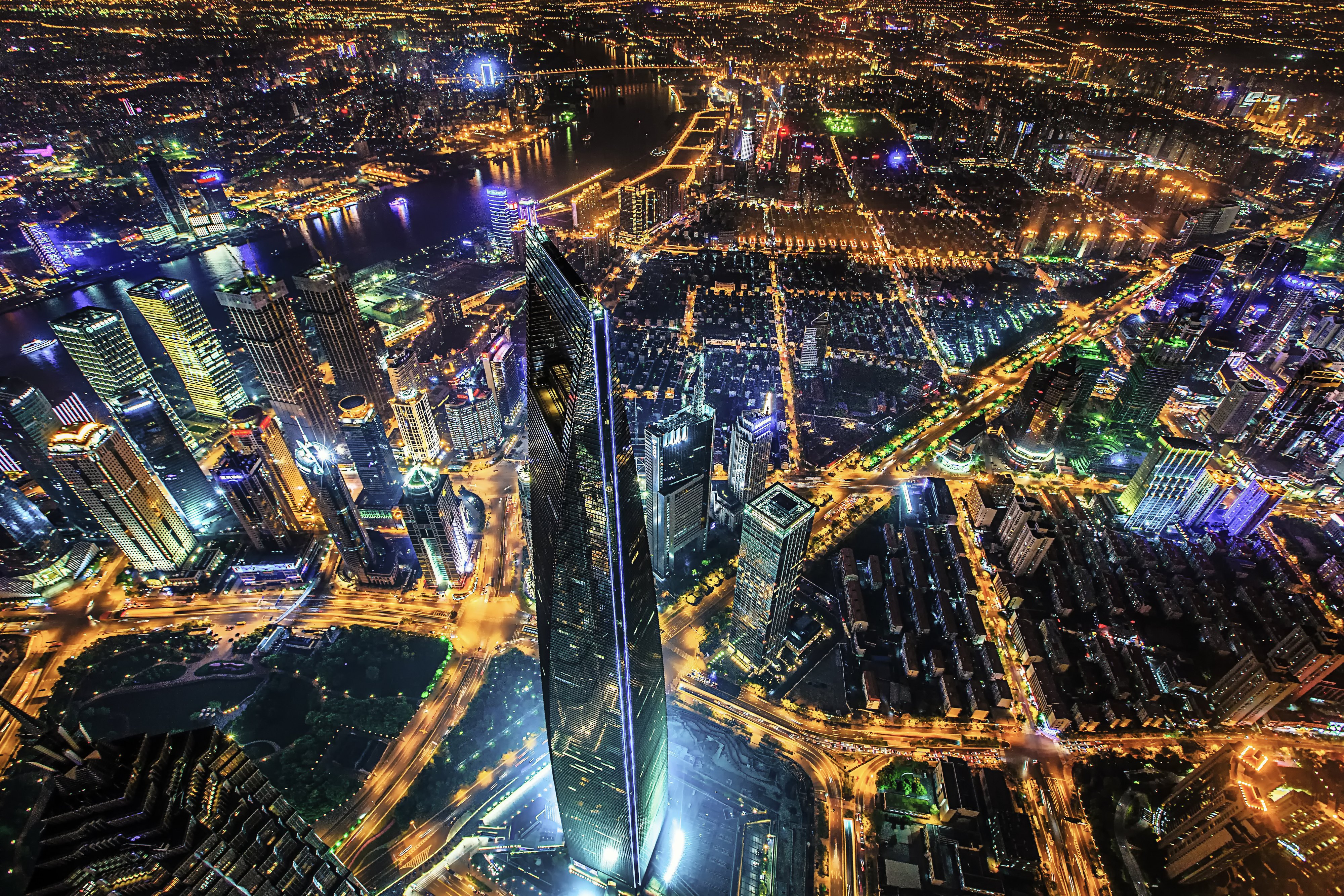 上海环球金融中心 Shanghai World Financial Center (SWFC) - 中国上海景点