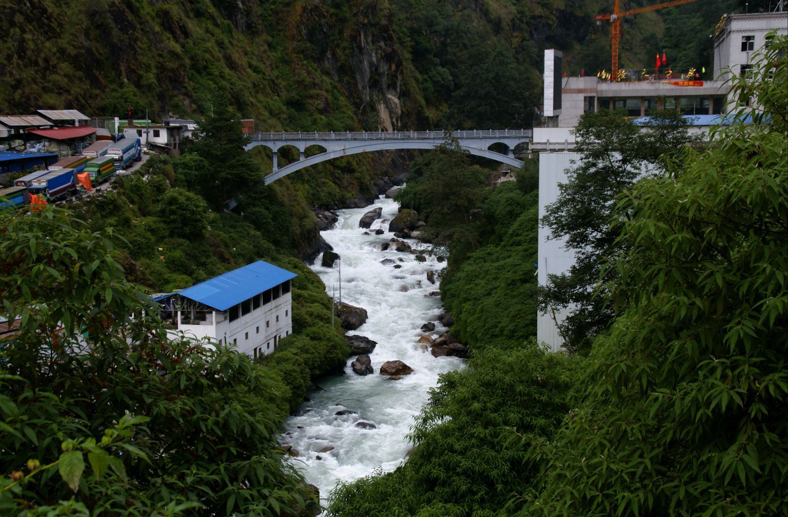 中尼友谊桥 - 中国西藏日喀则