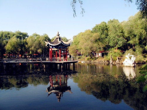 北秀公园 - 中国黑龙江双鸭山景点